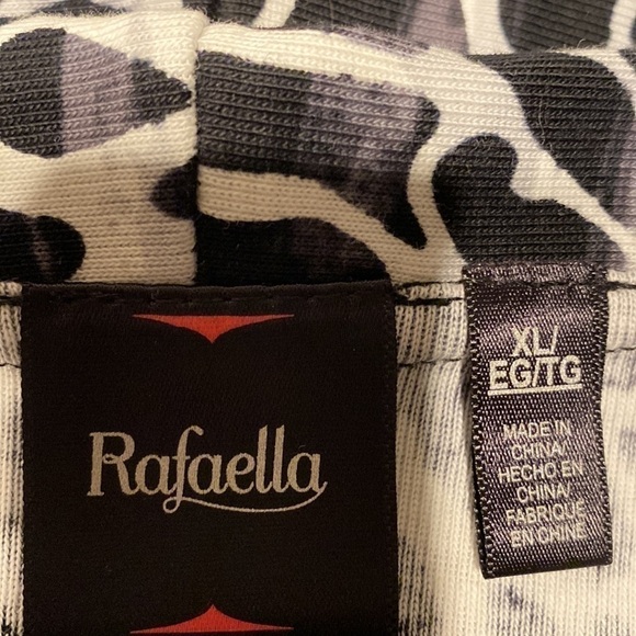 a womens Rafaela black long sleeve stretch regular size top XL - Picture 4 of 4